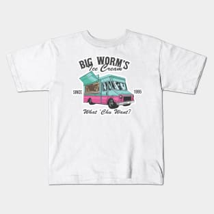 Big Worm's Ice Cream Friday Movie Kids T-Shirt